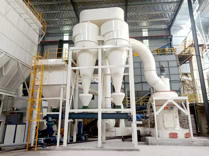 Calcium Carbonate Grinding Machine HC1700 Mill, 15TPH Fineness 250 Mesh D90