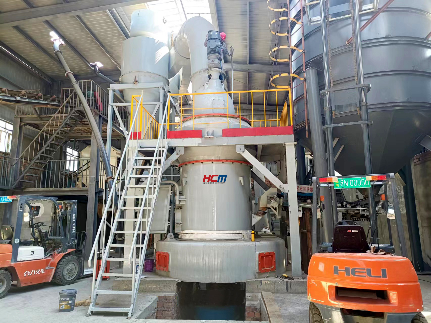 HCMilling(Guilin Hongcheng) Adds New Equipment To The Korean Market – HC1700 Sodium Bicarbonate Grinding Mill