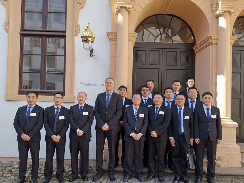 guilin hongcheng Representatives of HCM R & D team are in Germany