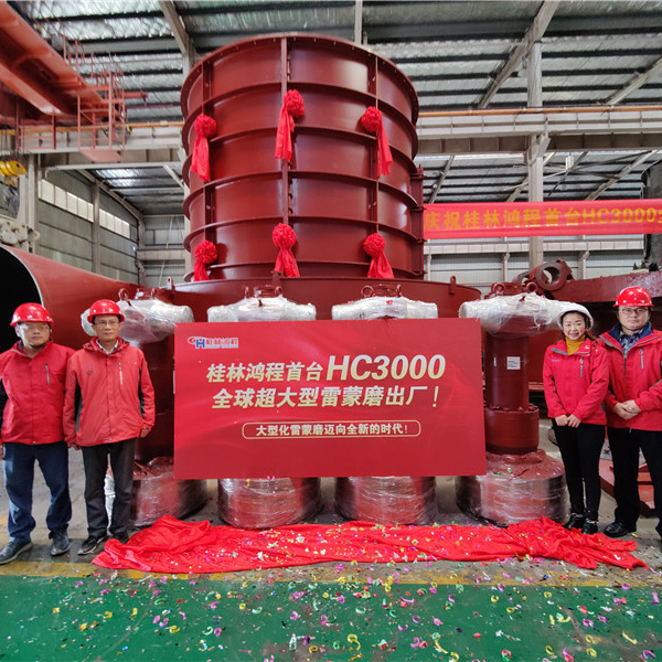 Evento fito: O molino de Raymond Super Large Global HC3000, desenvolvido de forma independente por Guilin Hongcheng, foi posto oficialmente no mercado o 3 de novembro de 2021.